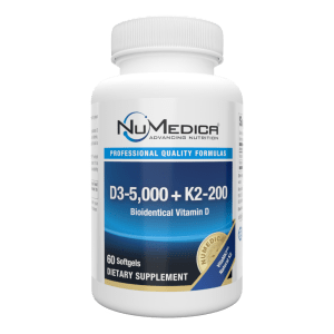 Vitamin D3 + K2 120c