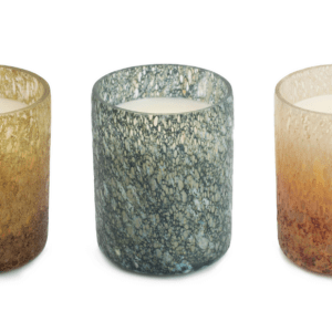 Nag Champa Textured Glass Candle