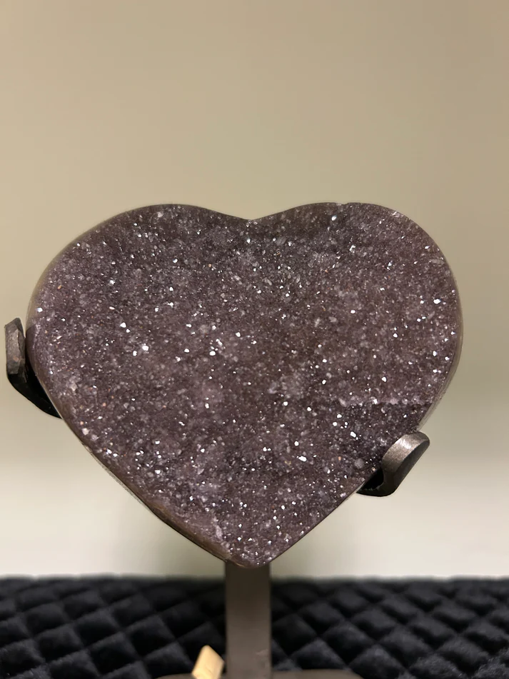 Druzy Stones- Heart with Stand - Image 3