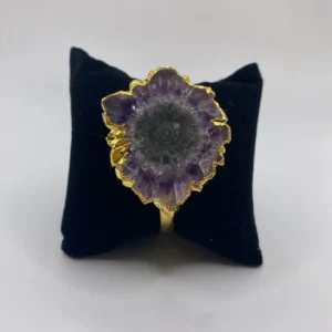 Gold Stalactite Cuff Bracelet 1