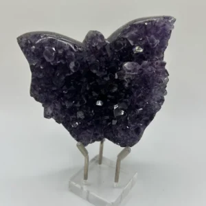 Medium Amethyst Stone-Butterfly 2042