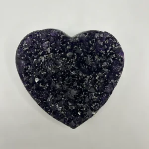 Medium Amethyst Stone- Heart 2033
