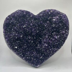 Large Amethyst Stone- Heart 2070