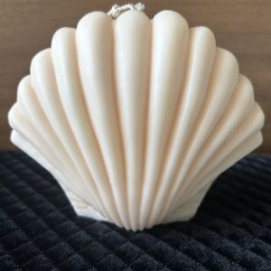 Huge Sea Shell Candle - Cream, vanilla & Cashmere