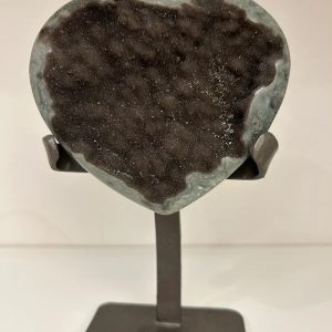 Druzy Stones — Heart with Stand 23712