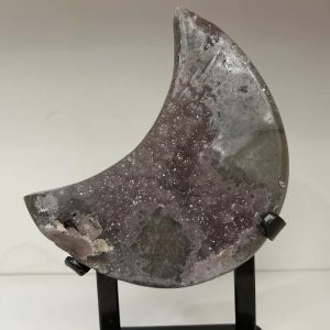 Amethyst Stone- Moon on stand 2049
