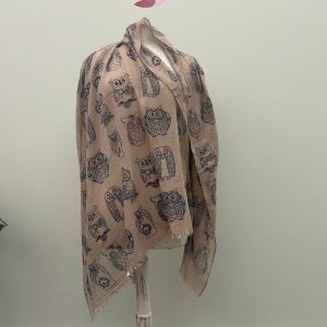 Brown Owl Scarf